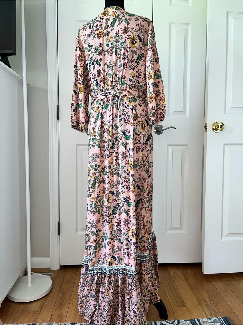 FARM RIO FOR ANTHROPOLOGIE FARM RIO CLARA DRESS Sz M EUC 🩷 - Picture 9 of 14